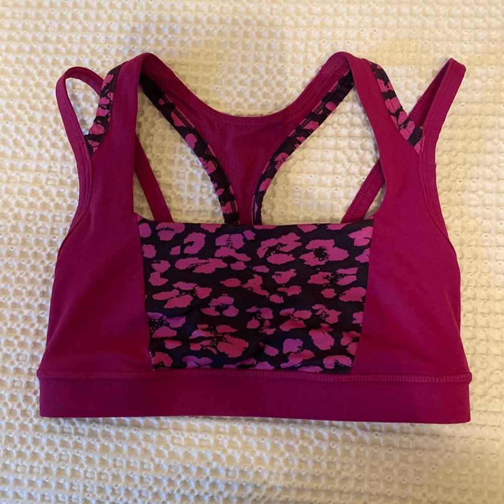 Cheetah sports bra!